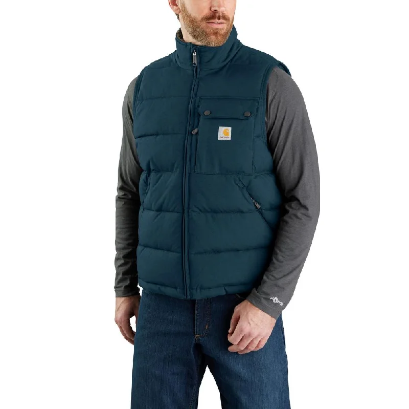 High-Quality Men's Duffle Coats'Carhartt' Men's Montana Loose Fit Insulated Vest - Night Blue