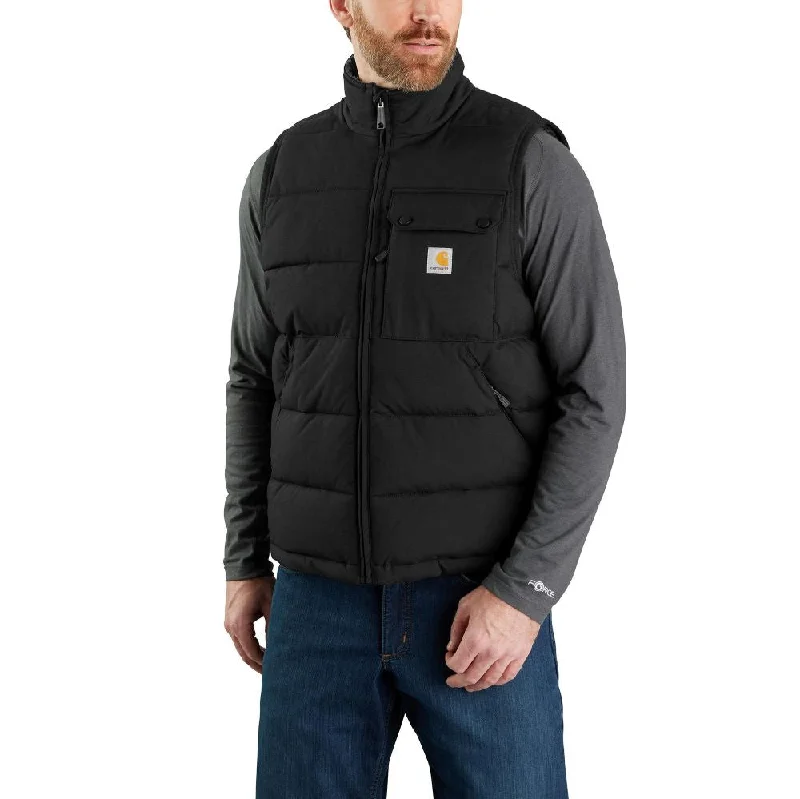 Functional Men's Ski Jackets'Carhartt' Men's Montana Loose Fit Insulated Vest - Black