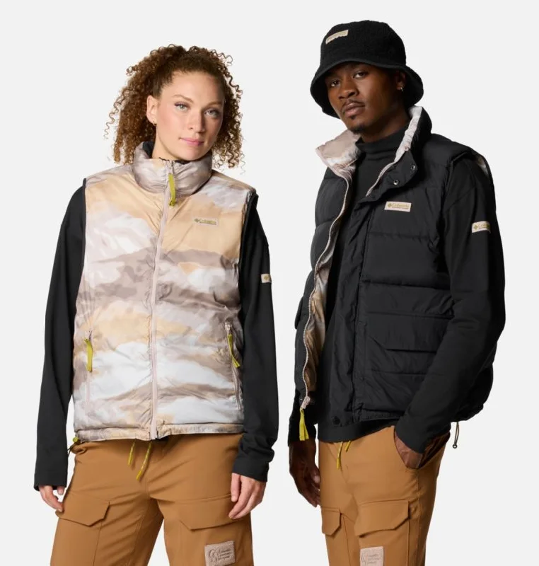 Men's Coats for Every OccasionUnisex Wallowa Reversible Vest - Black/Wallowa Mtns Print