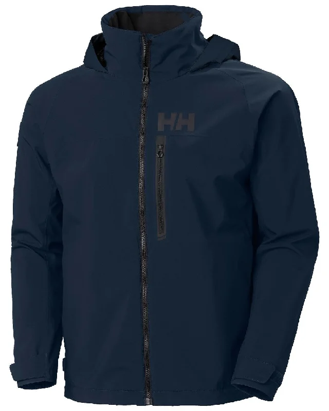 Men's Coats with Patchwork DesignsHelly Hansen Mens HP Racing Hooded Sailing Jacket