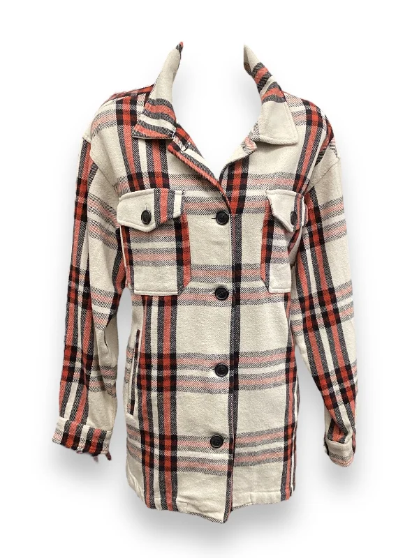 Men's Coats for Dressy OccasionsJacket Fleece By Lucky Brand In Plaid Pattern, Size: S