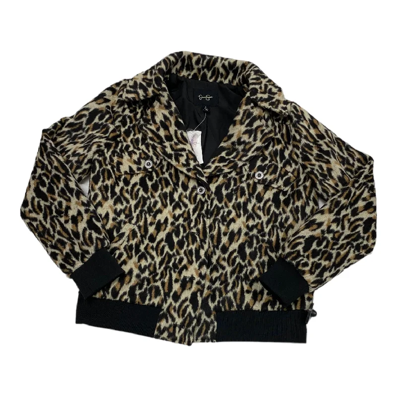 Men's Coats for Snowy WeatherJacket Other By Jessica Simpson In Animal Print, Size: S