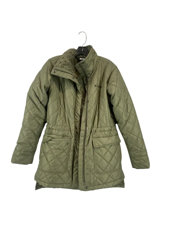 Luxurious Men's Cashmere CoatsJacket Puffer & Quilted By Columbia In Green, Size: S