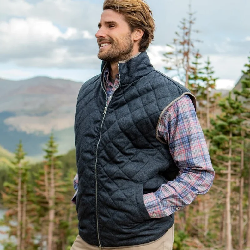 Men's Coats with Water-Repellent FabricNewton Quilted Vest