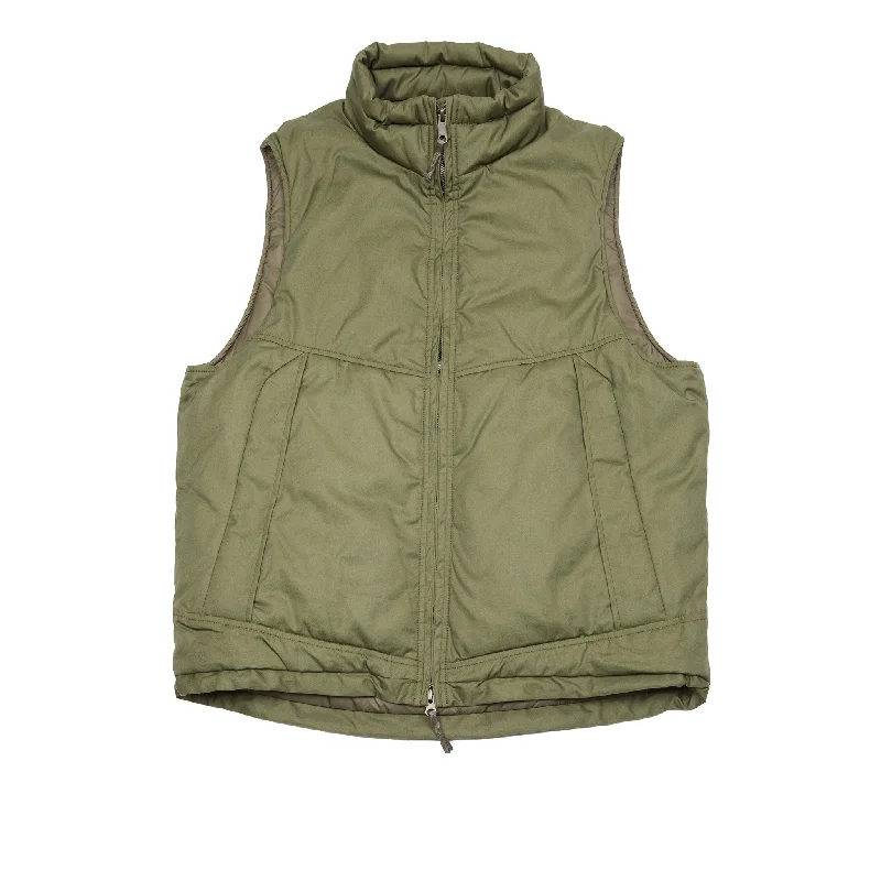 Comfortable Men's ParkasOrslow Padded Vest in Army Green