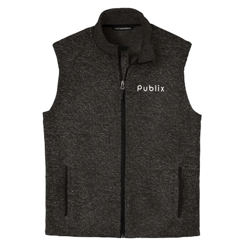 Men's Coats for Dressy OccasionsNEW Port Authority ® Sweater Fleece Vest