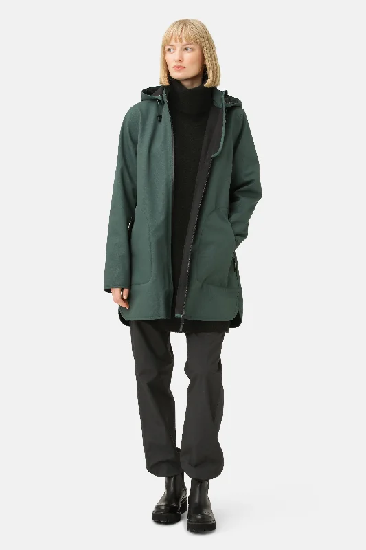 Men's Coats with Fur TrimRaincoat - Beetle