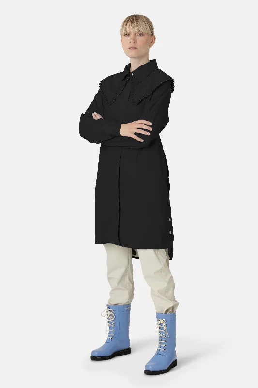 Men's Coats for Mild WeatherRaincoat - Black