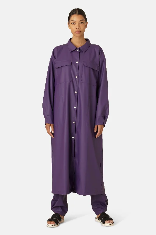 Men's Coats for All SeasonsRaincoat - Purple Rain