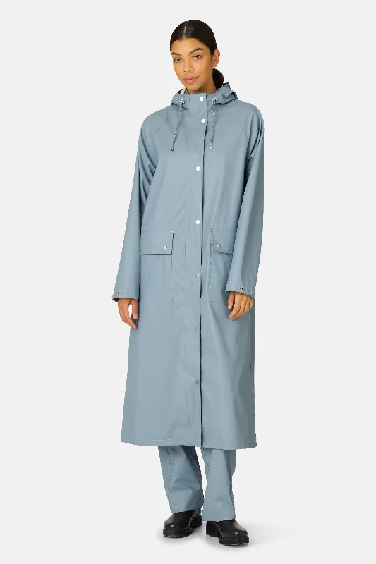 Men's Coats with Stretch FabricRaincoat - Blue Cloud