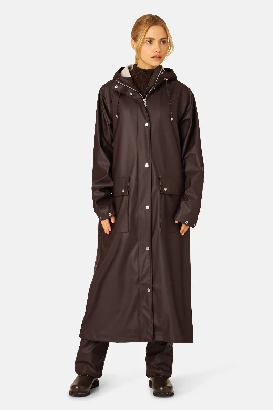 Men's Coats with Adjustable HemsRaincoat - Ganache