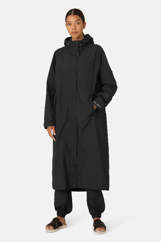 Essential Men's Puffer JacketsRaincoat - Black