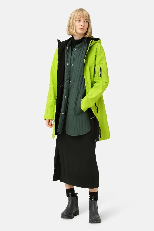 Men's Coats for AutumnRaincoat - Lime Green