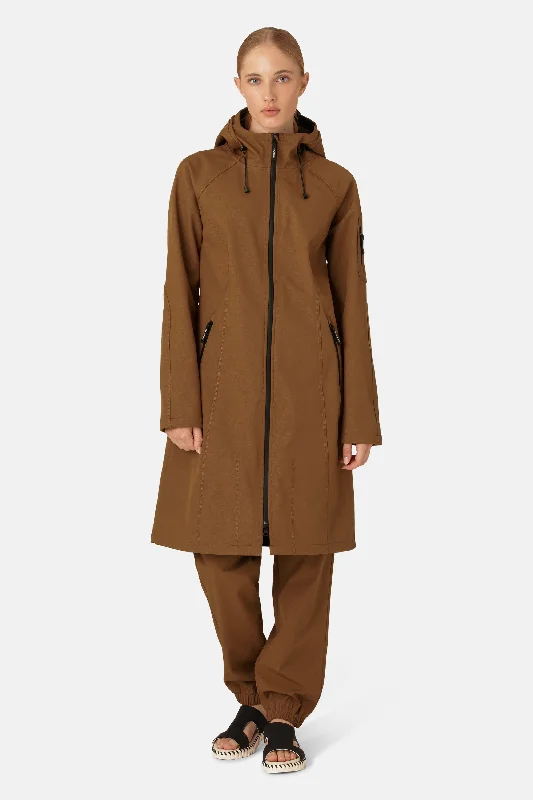 Men's Coats with Relaxed FitsRaincoat - Walnut