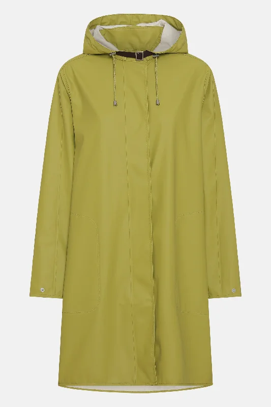 Versatile Men's Pea CoatsRaincoat - Moss