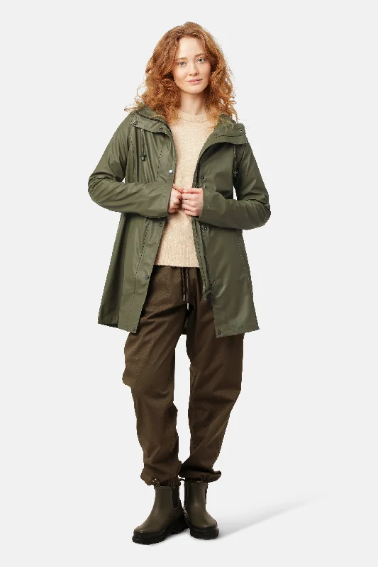 Men's Coats for BikingRaincoat - Army