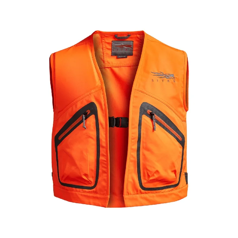 Men's Coats with Pockets'Sitka' Men's Ballistic Vest - Hunt Solids : Blaze Orange