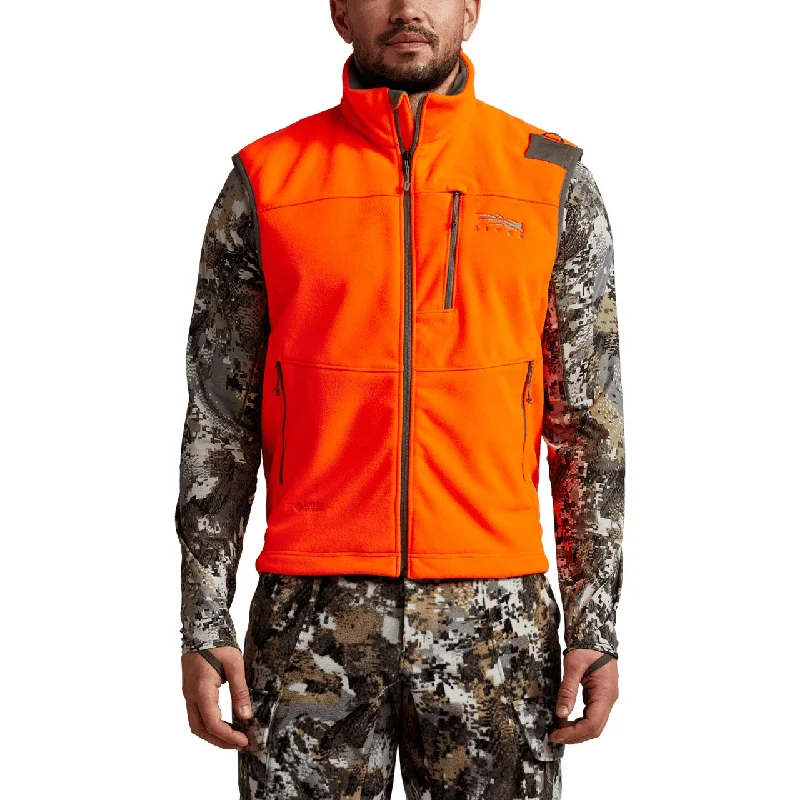 Durable Men's Car Coats'Sitka' Men's Stratus Vest - Blaze Orange