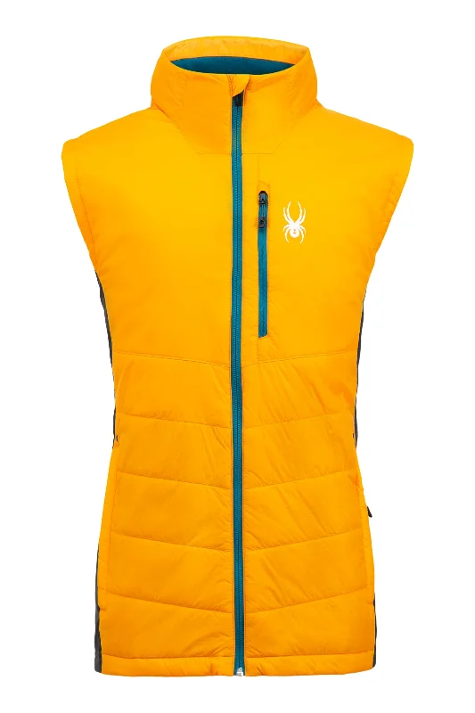 Men's Coats for Dressy Occasions'Spyder' Men's Glissade Hybrid Vest - Flare