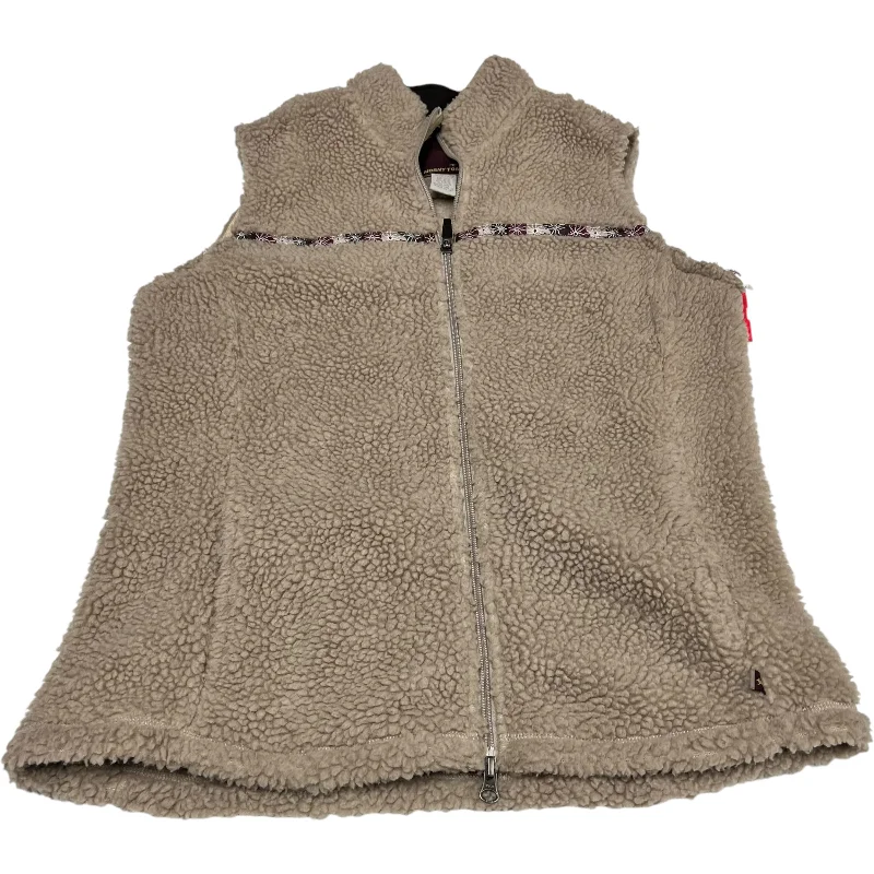 Men's Coats for Ice FishingVest Faux Fur & Sherpa By Horny Toad In Brown, Size: L