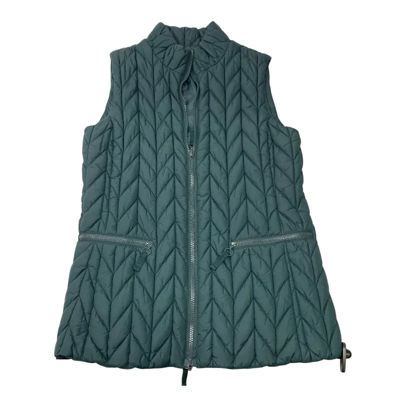 Men's Coats for Outdoor ActivitiesVest Puffer & Quilted By Coldwater Creek In Teal, Size: Xs