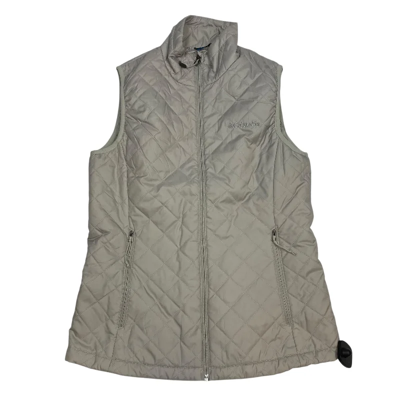 Men's Coats Made in ItalyVest Puffer & Quilted By Columbia In Grey, Size: S