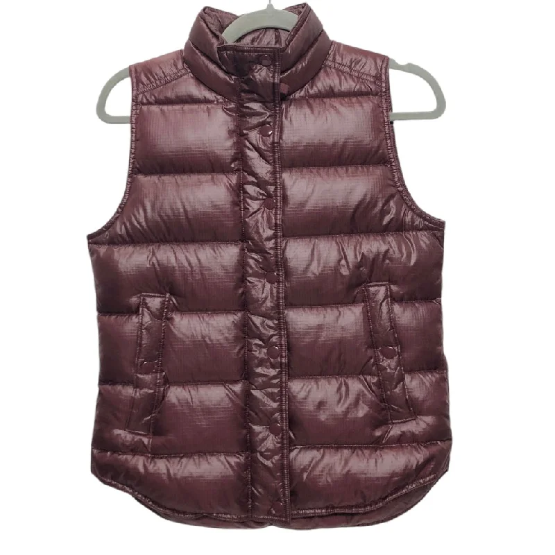 Luxurious Men's Cashmere CoatsVest Puffer & Quilted By J. Crew In Purple, Size: Xs