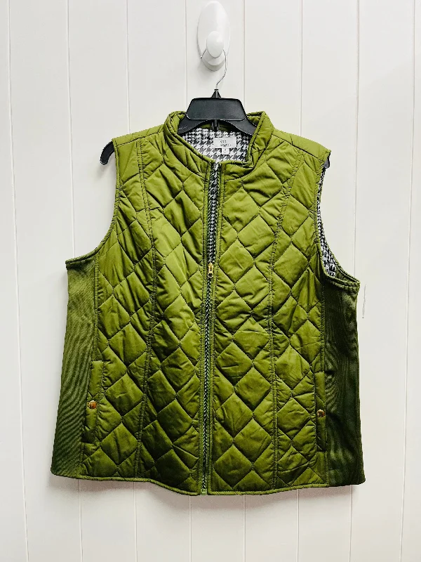 Fashionable Men's Denim JacketsVest Puffer & Quilted By Kim Rogers In Green, Size: Xl