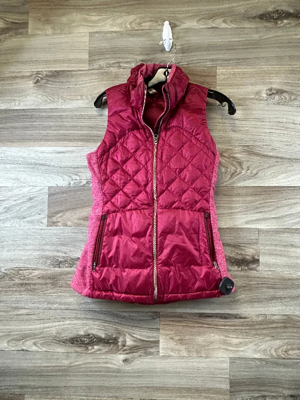 Warm Men's Down JacketsVest Puffer & Quilted By Lululemon In Red, Size: S