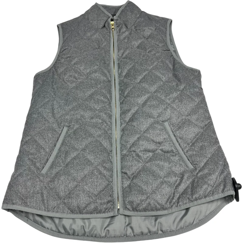 Men's Coats for SpringVest Puffer & Quilted By Old Navy In Grey, Size: S