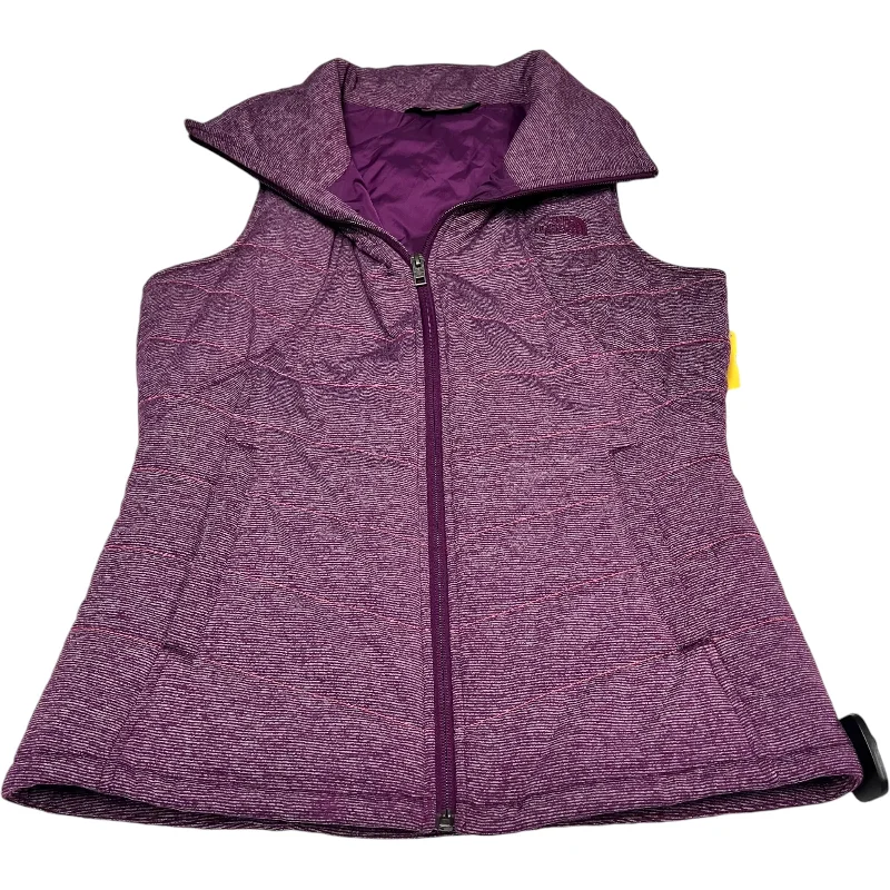 Men's Coats for Winter SportsVest Puffer & Quilted By The North Face In Purple, Size: M