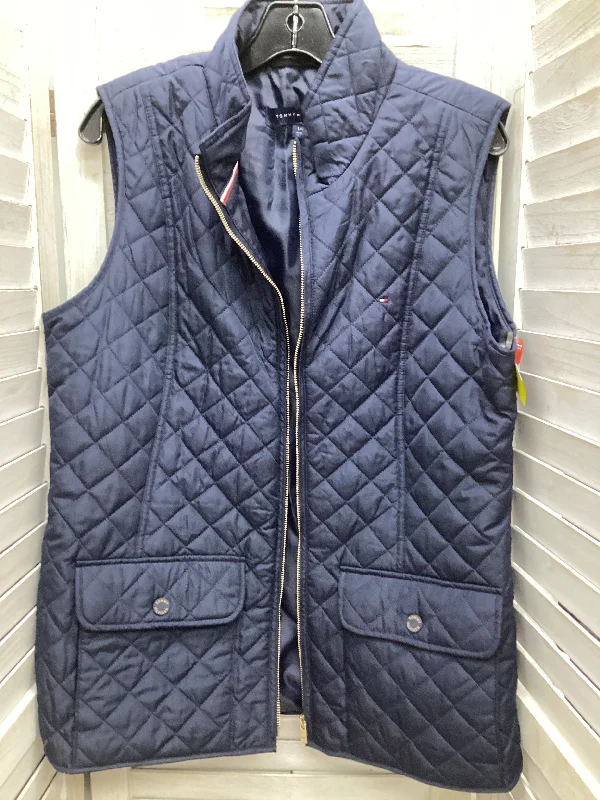 Men's Coats for LayeringVest Puffer & Quilted By Tommy Hilfiger In Navy, Size: L