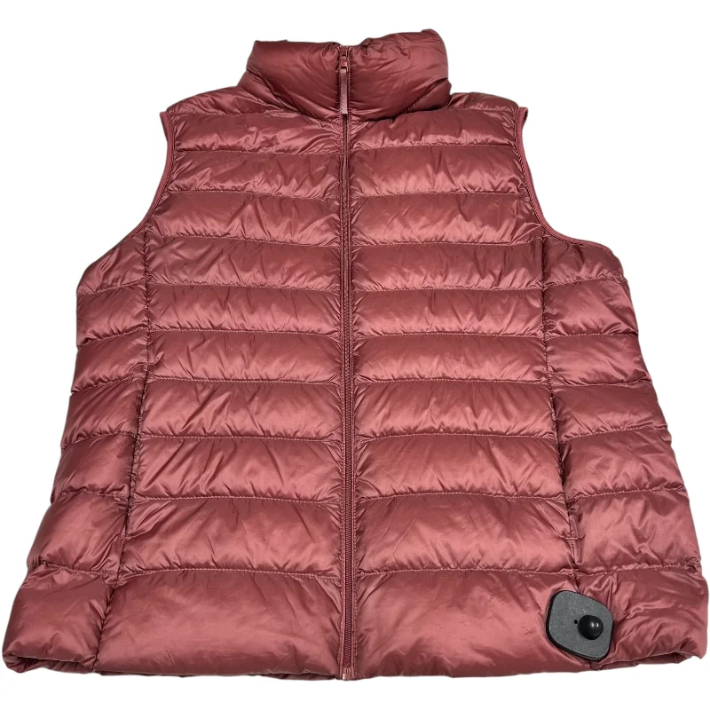 Affordable Men's Winter CoatsVest Puffer & Quilted By Uniqlo In Pink, Size: L