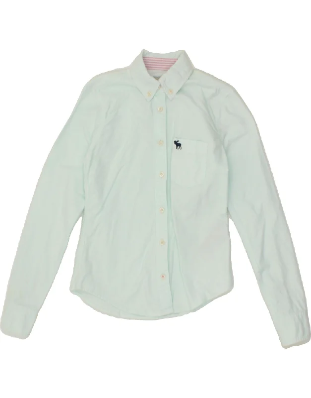 Men's Casual Friday Shirts for Relaxed Office DaysABERCROMBIE & FITCH Girls Shirt 10-11 Years Small Blue Cotton