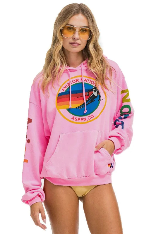 Men's Hoodies with Modern CutsAVIATOR NATION ASPEN RELAXED PULLOVER HOODIE - NEON PINK