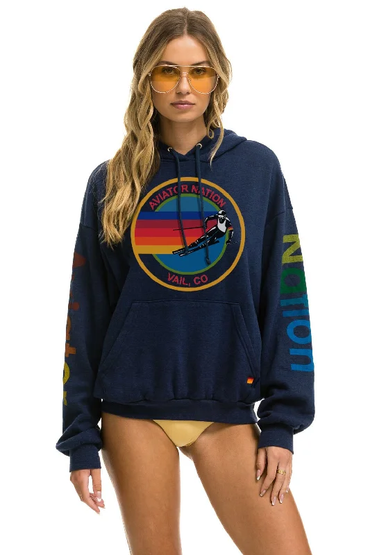 Men's Hoodies for WorkoutAVIATOR NATION VAIL RELAXED PULLOVER HOODIE - NAVY