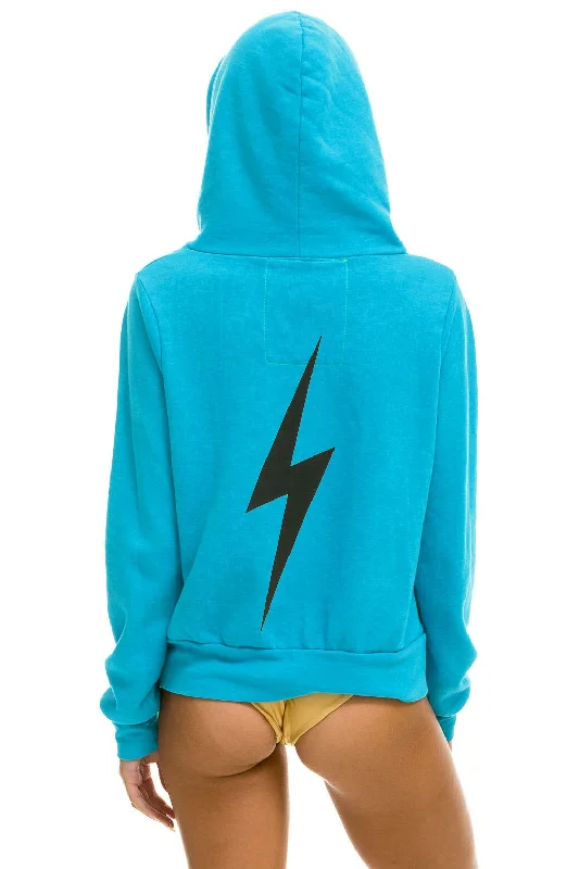 Men's Hoodies for Winter SportsBOLT HOODIE - NEON BLUE