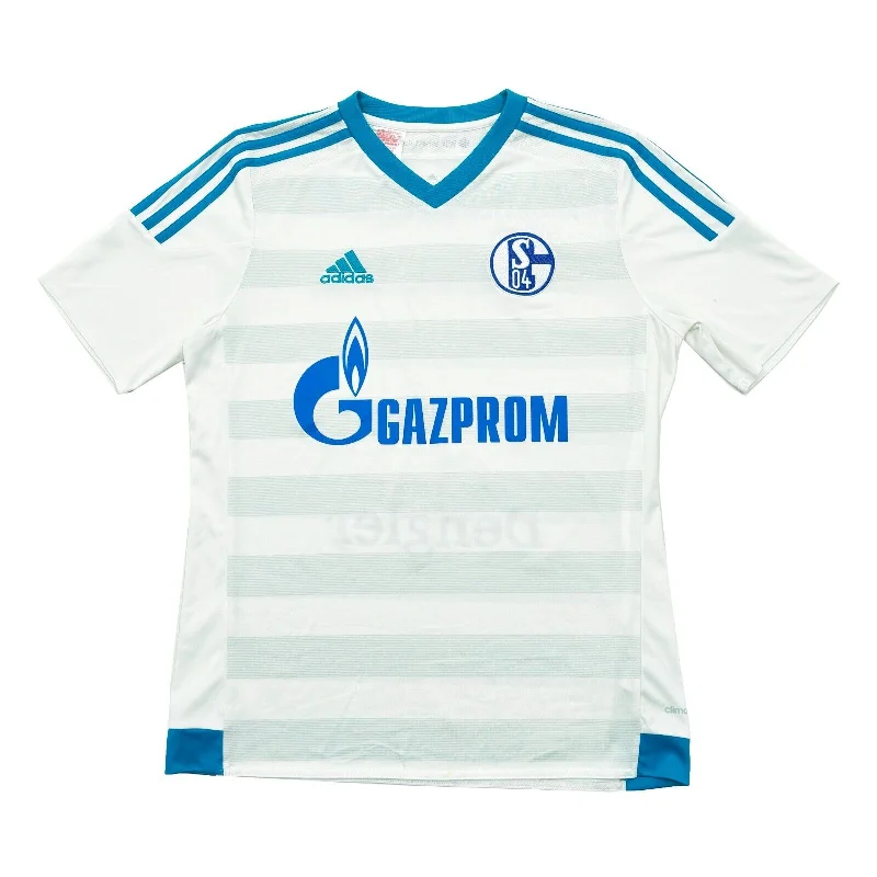 Men's Unique Dress Shirts for a Statement LookFC Schalke 04 Kids White Adidas 16/17 Away Shirt | German Football Boys Girls