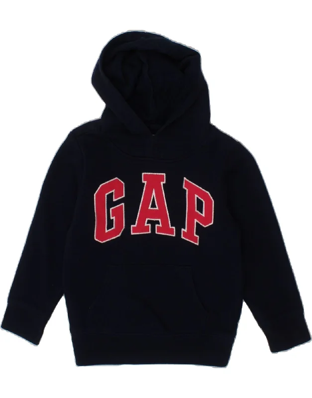 Men's Hoodies for Outdoor ActivitiesGAP Girls Graphic Hoodie Jumper 4-5 Years XS Navy Blue