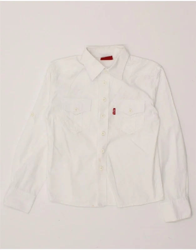 Men's Pocket T-Shirts for Added FunctionalityLEVI'S Boys Shirt 9-10 Years White