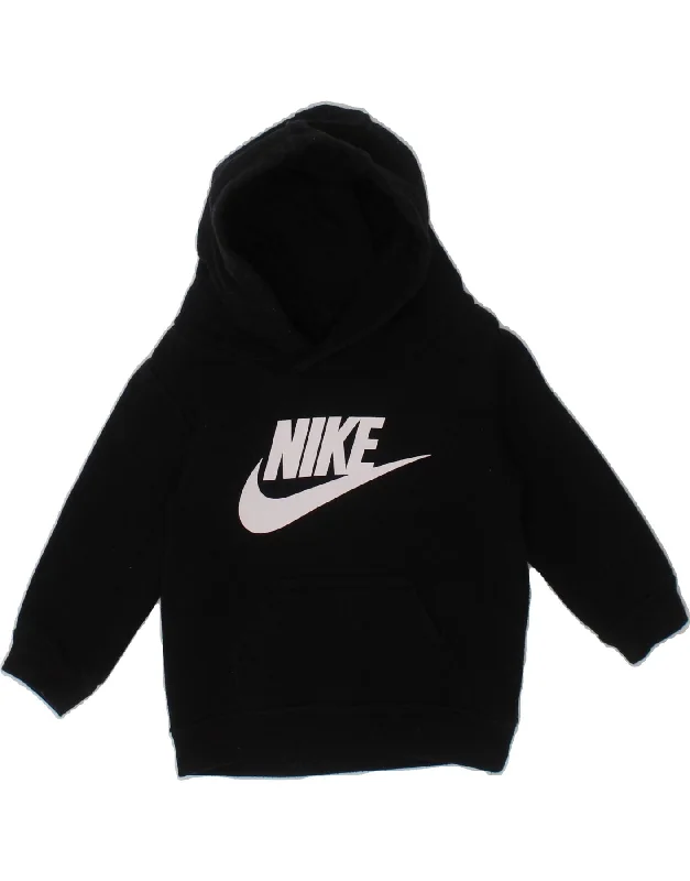 Men's Hoodies with EmbroideryNIKE Baby Boys Graphic Hoodie Jumper 3-6 Months Black Cotton