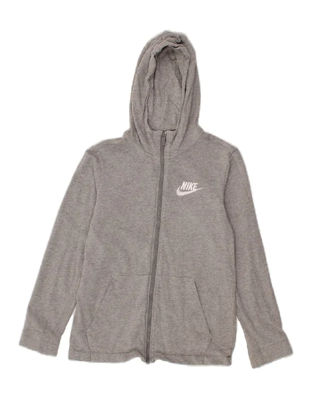 Men's Hoodies for Every OccasionNIKE Boys Zip Hoodie Sweater 12-13 Years Large  Grey Cotton