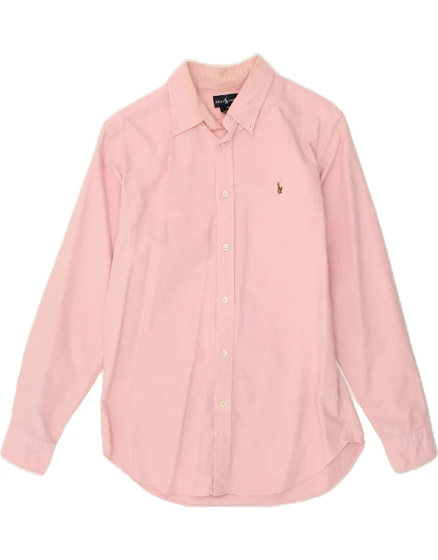 Men's Color-Blocking Shirts for a Statement LookRALPH LAUREN Boys Shirt 15-16 Years Pink Cotton