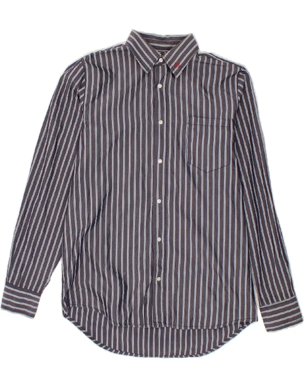 Durable Men's Work ShirtsREPLAY AND SONS Boys Shirt 15-16 Years  2XL  Navy Blue Pinstripe Cotton