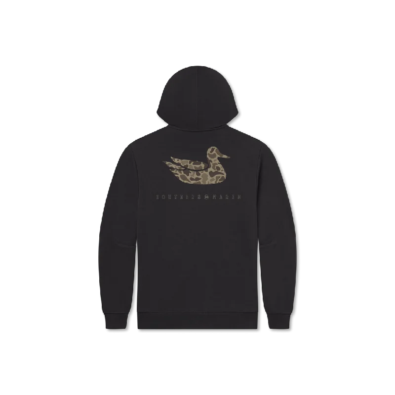 Men's Hoodies with Embroidered PatchesSouthern Marsh - Surfside Hoodie - Duck Originals