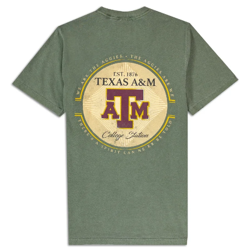 Men's Checked Short-Sleeve Shirts for Summer FunTexas A M Dos Aggies T Shirt