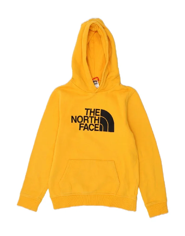 Essential Men's Sports HoodiesTHE NORTH FACE Boys Graphic Hoodie Jumper 10-11 Years Large  Yellow Cotton