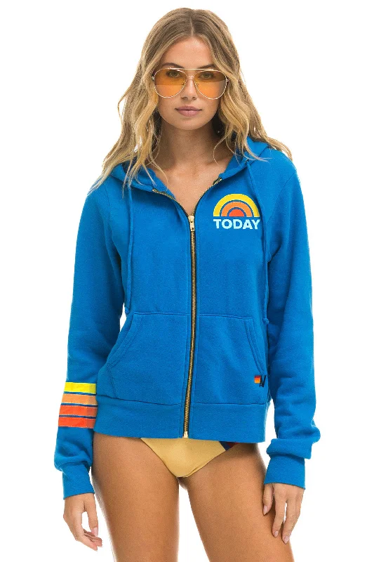 Men's Hoodies for SpringTODAY SHOW ZIP HOODIE - OCEAN