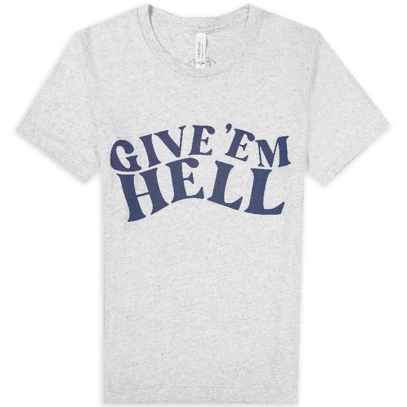 Men's Custom-Fit Shirts for a Personalized LookGive Em Hell Tshirt