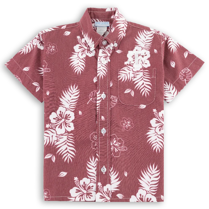 Men's Crew Neck T-Shirts for Everyday WearTexas A&M Toddler Kai Hawaiian Twill Shirt